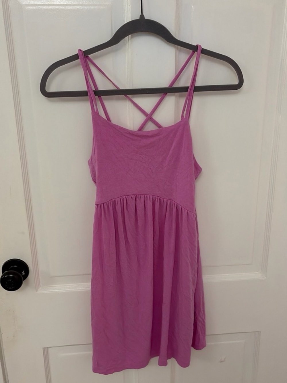 Old Navy Pink Spaghetti Strap Summer Dress